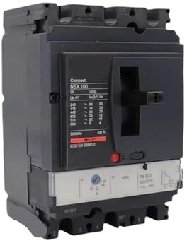 KSZHZYMGX Disjoncteur 4 Fils 160A 2 pôles 125a 200A 400A 630A 800A 1000A 3P/4p AC/DC disjoncteur(16A)