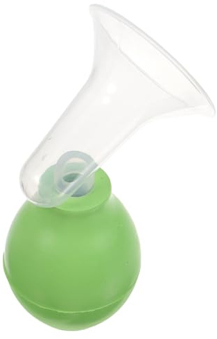 ZUNOXAZ Manual Pump and Breastmilk Collector for Nursing Mothers, Handheld Breastfeeding Soft Suction, Portable Food-Grade Silicone Breastfeeding Supply for Easy Milk Collection