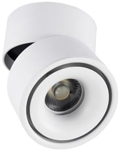 SOESFOUFU Lámpara de Techo Spot LED Ajustable de Aluminio para Interiores Iluminación Empotrada y Superficie Dormitorio Cocina Salón