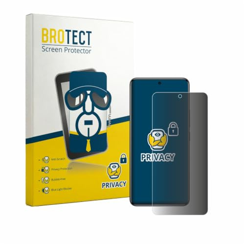 BROTECT Blickschutzfolie für Xiaomi Redmi Note 15 Pro 4G | Anti-Spy Displayschutz Made in Germany Smartphones und Handys Privacy Screen Protector Blaulichtfilter Klare Folie