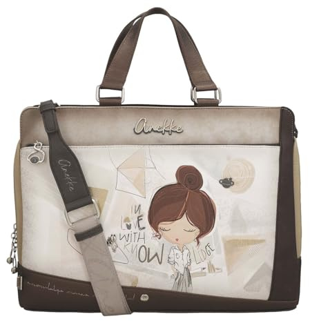 Anekke serviette sac d'ordinateur portable pour ordinateur portable Sophia Briefcase Multicolor multicolore