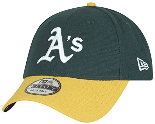 New Era MLB The League 9Forty Verstellbare Basecap Oakland Athletics - Offizielle Teamfarben