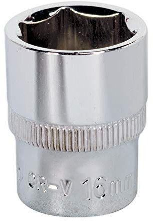 Sealey Sp3816 Walldrive Socket 16Mm 3/8Sq Drive Fully Polished