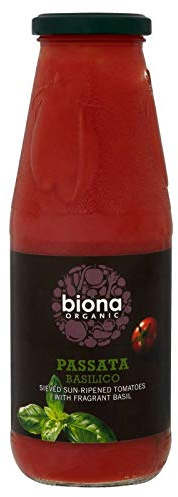 Biona Org Passata with Basil 680g