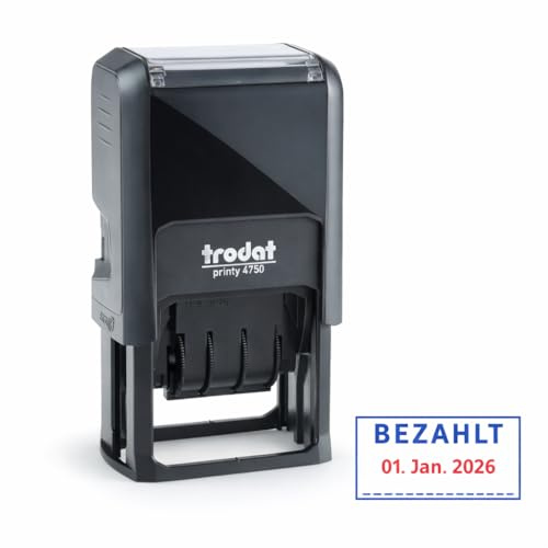 Stempel Printy Bezahlt Trodat 4750, D4