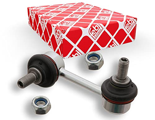 febi bilstein 30399 Verbindungsstange mit Sicherungsmuttern, 1 Stück | Kompatibel mit: CITROËN C4 AIRCROSS, C-CROSSER, C-CROSSER ENTERPRISE, MITSUBISHI ASX, ASX Van, ECLIPSE CROSS, LANCER VII