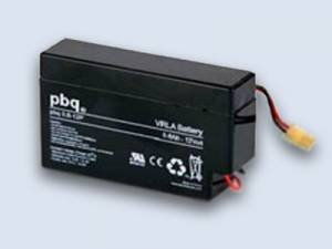 PBQ 0,8-12 0.8-12 0,8-12P 0.8-12P VRLA Batteries - 12V 0,8 Ah mit AMP Connector 170923-1
