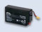 PBQ 0,8-12 0.8-12 0,8-12P 0.8-12P VRLA Batteries - 12V 0,8 Ah mit AMP Connector 170923-1