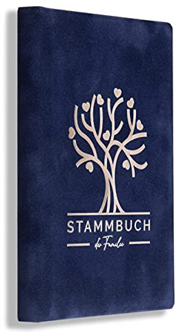 Stammbuch Stammbuch der Familie Blau Familienstammbuch Lile Standesamt