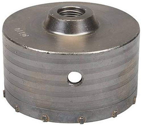 PRO 110mm (4.33”) Heavy Duty TCT Core Drill Hole Cutter Bit, ½” Arbor Connection for Power Drills & SDS – Masonry Concrete Stone, Builders, Brick Blocks - Loops