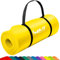 MOVIT Gymnastikmatte, hautfreundlich und phthalatfrei, in 3 Größen und 12 Farben - Auswahl: 183cm x 60cm x 1,0cm in gelb