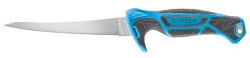 Gerber Coltello da pesca con fodero e cote, Controller 6, Lunghezza lama: 16 cm, 31-003557