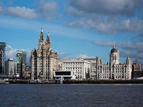 XiuTaiLtd Jigsaw Puzzle Liverpool 1000 Pieces,75X50Cm, For Friends