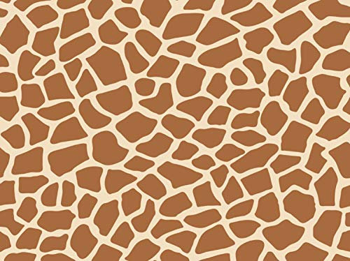 Giraffe Animal Print A4 Icing Sheet Cake Topper Edible Decoration