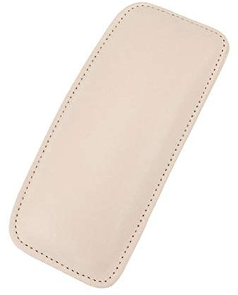 ihreesy PU Leder Mittelkonsole Kniekissen,Universal Seitenkonsole Kniestützkissen Weiche Kniepolster Knie Support Abdeckung Knieschoner Kissen Matte Auto Innenzubehör,Beige