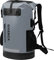 GVANCA Wasserdichter Dry Bag Rucksack für Kajakfahren, Roll-Top-Verschluss, Trockenrucksack für Kajak, schwimmender Trockensack für Outdoor-Wasseraktivitäten, Bootfahren, Segeln, Grau, 55L