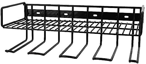 Tebinzi Aufbewahrungsregal für elektrische Bohrmaschinen | Wandmontierter Bohrmaschinen-Organizer – wiederverwendbarer Metall-Werkzeug-Organizer, Werkzeug-Organizer für Garage, Ladestation, Werkstatt,