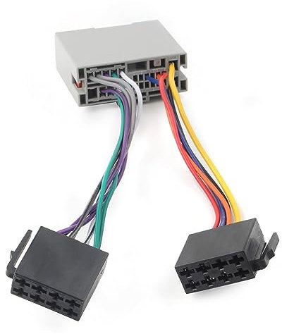 Toiumops Cavo Adattatore per Ford Focus Fiesta, per Land Rover Freelander, Adattatore per Cavo Spina Radio Stereo per Cablaggio Auto