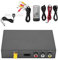 XTevu Car Digital TV Receiver Box Digital Converter Box H.265 Car Accessory Analog Tuner Receiver Antenna Remote Digital Video Broadcasting