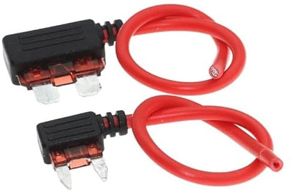 100PCS 12V Sicherungshalter Add-a-Circuit TAP Adapter Micro Standard ATM APM Blade (Color : Standard, Size : 15A)