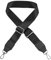 Taschengurte zum Wechseln Schultergurt für Taschen Tragegurt Tasche für Handtasche Reisetasche Laptoptasche Schultergurt mit Karabiner Tragegurt Tasche für Vatertag Geschenk für Vater (Schwarz)