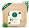 EcoRhine Disposable Palm Leaf Plates (7 &10 inches, 50)