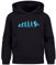 MoonWorks® Kinder Hoodie Jungen BMX Fahrrad Mountainbike BMX Evolution lustig Jungengeschenke schwarz 152