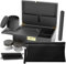 Wooden Stash Box Kit with Grinder, Smell Proof Bag, Wooden Rolling Tray, Tube, Two Glass Containers and Rolling Stand - Complete Smoking Accessories Set