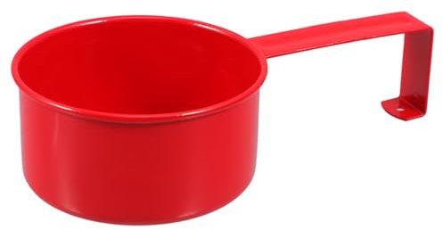 iplusmile Robuster Eisen-löffel Mit Aufhängevorrichtung Vielseitiger Messlöffel Für Reis Haustierfutter Und Pulver Langlebig Und Praktisch Für Aufbewahrungsbehälter Und Vorratsgläser