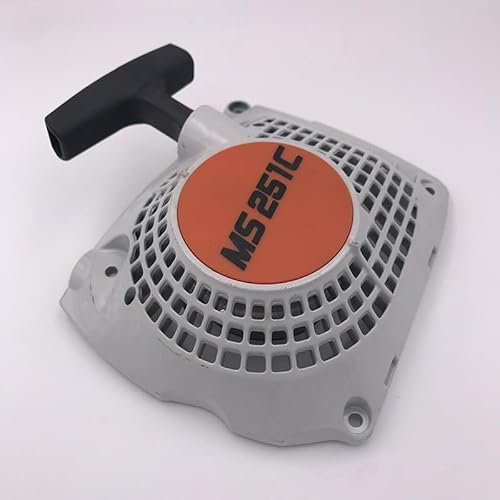 CCJOZMD Ensemble de démarreur de Traction à recul for tronçonneuse STIHL MS251C MS 251C 251 C, pièces de Rechange, Outils de Jardin, pièces de tronçonneuse Accessoires