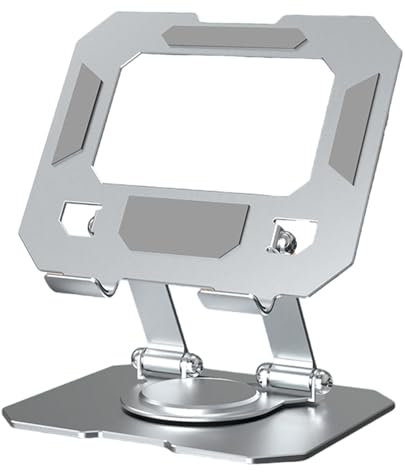 FUUGlan 360 Gradi Rotazione Del Computer Portatile Del Basamento Regolabile Del Computer Per La Scrivania In Acciaio Al Carbonio Supporto Del Computer Per Tablet Laptop
