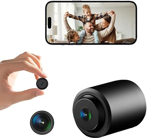 Mini telecamera di sicurezza, 1080p Bluetooth e wireless WiFi telecamera di sicurezza interno/esterno con registrazione WiFi remoto discreto mini rilevamento del movimento visione notturna AP hotspot