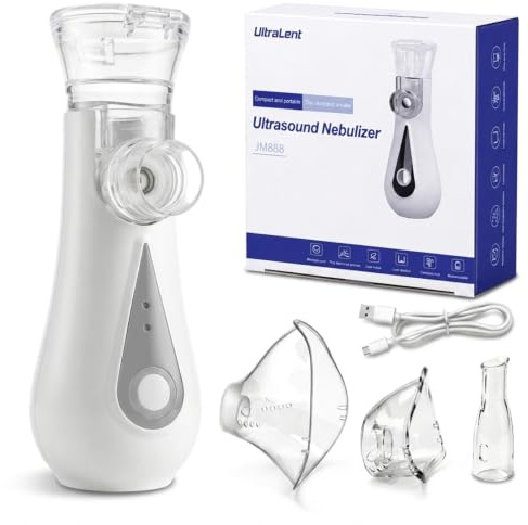 Ultralent Inhalationsgerät für Erwachsene und Kinder,Ultra Leise Inhalator