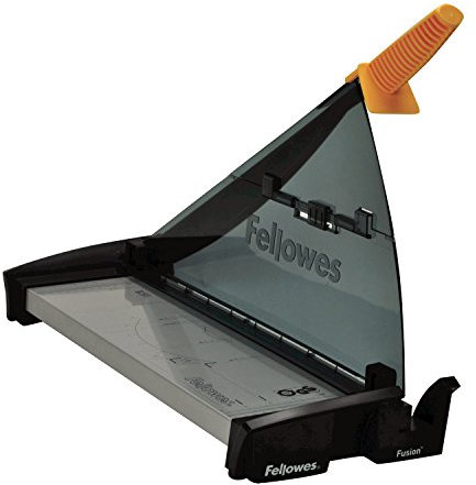 Fellowes Kleinbüro Hebelschneidemaschine Fusion A3 schwarz/metallic