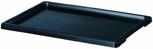 Sottovaso Giapponese in plastica a bordo arrotondato per bonsai 23,5x16x1 cm - A8
