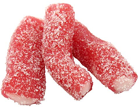 Vidal Fizzy Strawberry Cable Pencil Bites Bulk 3 Kilograms