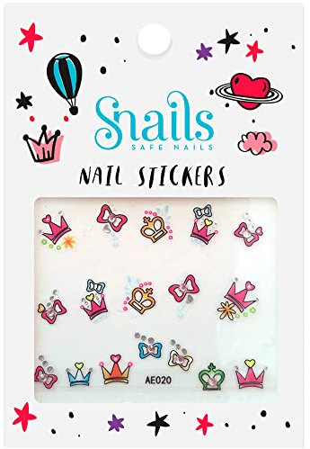 SNAILS Stickers Perfect Nails Princess for girls