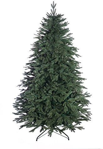 DWA CHRISTMAS TREE New Boxed Traditional Forest Green Luxury TREE (Alpine Spruce, 220 cm)