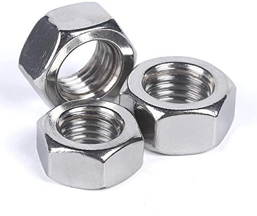 Acier inoxydable 304, écrou hexagonal à pas fin, écrou à pas fin-M8 * 0,75 dents fines