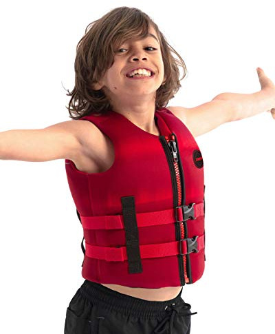 Jobe Chaleco Salvavidas de Neopreno niños Rojo 164