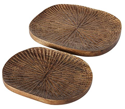 BOLTZE 9709034 Teller Troeske 1 Stück klein Oval