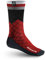 Rocky Alps Mountainbike Fahrrad Socken Design MP (Mountain Pixel) (M 39-42, Red)