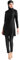 Burkini Swimsuits for Women Muslim Swimwear 3 Pieces Full Cover Long Sleeve Swimming Top Hijab Pants Modest Swimsuit Solid Color Islamic Swimming Costume Plus Size Beachwear Black XL