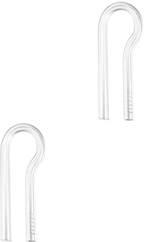 POPETPOP 2-teiliges Aquarium- -Set -einlass-/auslassrohr Aquarium- R-förmiges Design Für Wasser 13 cm