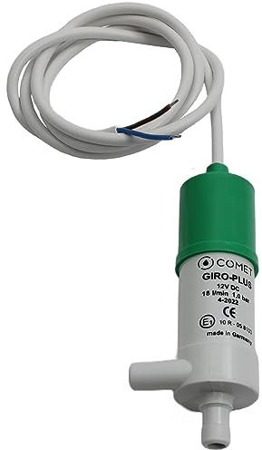 GIRO PLUS Verstärkerpumpe Durchlaufpumpe 12V 18 l/min 1,0 bar 10 m