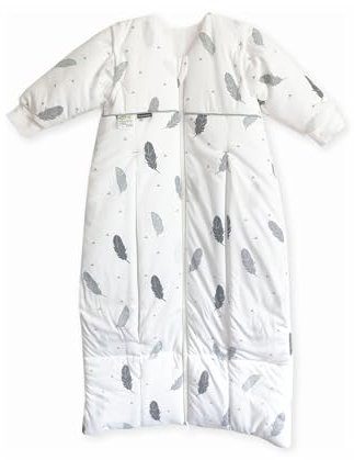 Odenwälder Babyschlafsack Prima Klima Thinsulate I leichter Kinder-Schlafsack I Winter-Schlafsack Jungen Mädchen I 100% Baumwolle & längenverstellbar