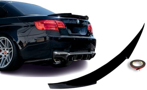 MpTuned E92 M4 Stil Heckspoiler glänzend schwarz für BMW 3er 2007 2008 2009 2010 2011 2012 2013 Coupe 318i 320i 330i 335i M3 318d 320d 330d 335d