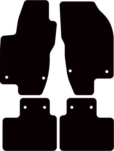 Kovvar Fußmatten passend für Alfa Romeo 156 1997-2005 Passend zur Ausführung: GTA | Qualität: Luxury