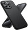 JETech Cover Presa per iPhone 15 Pro 6,1 Pollici, Morbido TPU Sottile Protettivo Cellulare Custodia con Fotocamera Lente Protezione Completa, Antiurto (Titanio Nero)