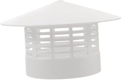 BCOATH Schornsteinabdeckung Kunststoff Schornsteinkappe Regenschutz Dachlüftung Kappe Wetterfest Robust Für Haus Garten Regen Schutz